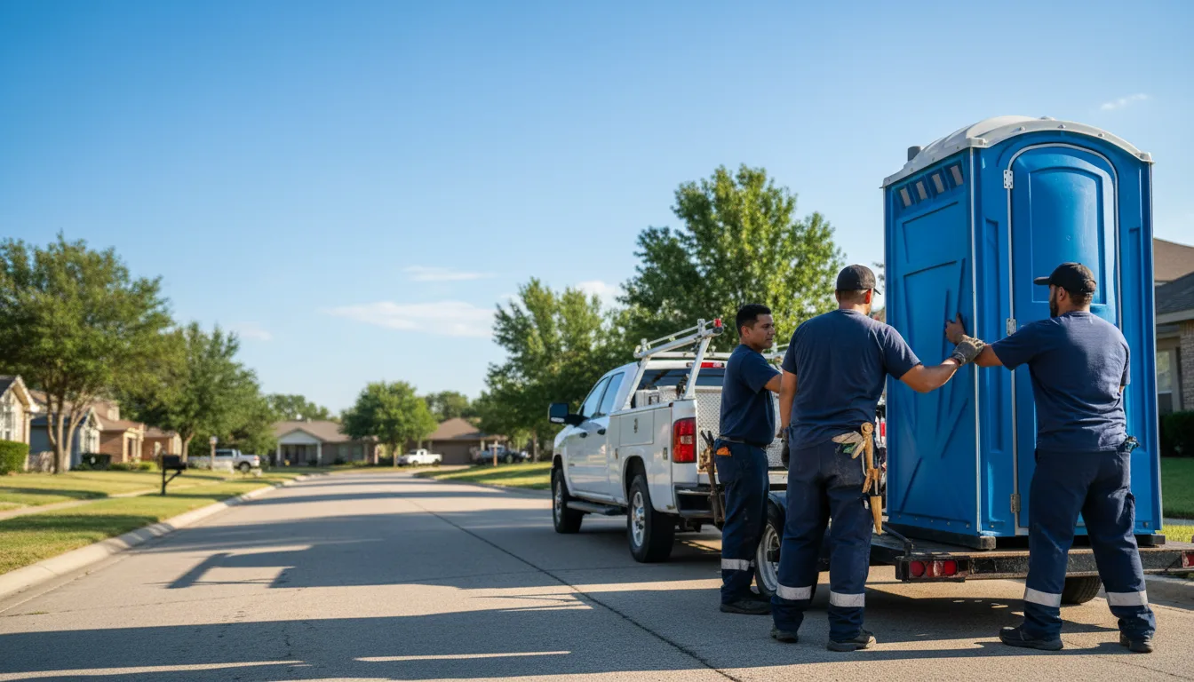 Portable Toilet Rental in Saint Marys, KS near me